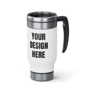 custom travel mug